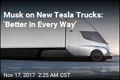 Tesla Unveils Electric Big Rigs