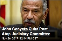 Conyers Will Step Down From Judiciary Post