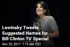 Monica Lewinsky &#39;Fixes&#39; Title of TV Special on Bill Clinton