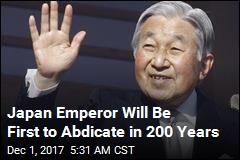 Japan&#39;s Emperor Is Abdicating