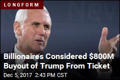 Pence Nearly Bolted Ticket, Teamed With Condi Rice