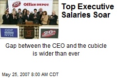 Top Executive Salaries Soar