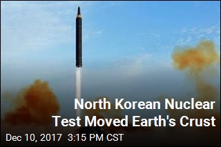 North Korean Nuclear Test Moved Earth&#39;s Crust