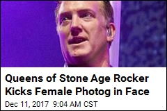 Queens of Stone Age Rocker Kicks Female Photog in Face