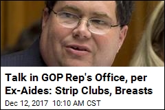 GOP Rep Allowed Talk of Breasts, Genitals: Ex-Staffers