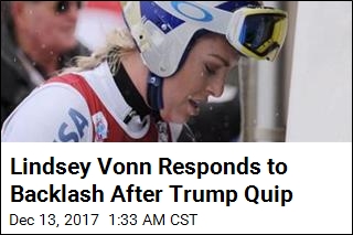 Critics Tell Injured Vonn &#39;God Is Punishing&#39; Her For Trump Quip