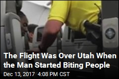 Flight Makes Emergency Stop After Man Bites Passengers