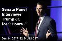 Trump Jr. Finishes 9-Hour Interview in Senate