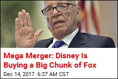 Massive Deal: Disney Buying Big Chunk of 21st Century Fox