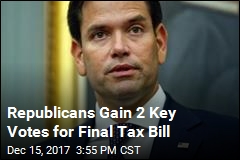 Republicans Gain 2 Key Votes for Final Tax Bill
