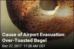 Cause of Airport Evacuation: Over-Toasted Bagel