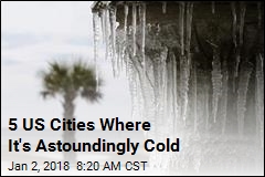 5 US Cities Where It&#39;s Astoundingly Cold