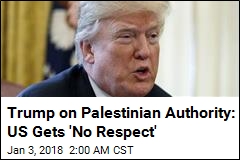 Trump Threatens to Cut Off Aid to Palestinian Authority