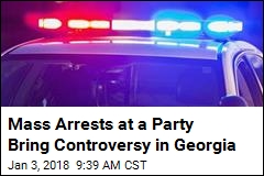 Mass Arrests at a Party Bring Controversy in Georgia