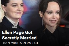 Ellen Page Got Secret Married