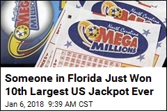 $450M Mega Millions Winning Ticket Sold in Florida