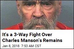 It&#39;s a 3-Way Fight Over Charles Manson&#39;s Remains
