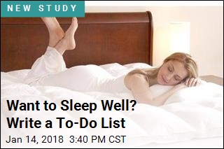 Writing a To-Do List May Be the Key to a Good Night&#39;s Rest