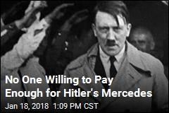 No One Willing to Pay Enough for Hitler&#39;s Mercedes