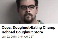 Doughnut-Eating Champ Charged in Dunkin&#39; Robbery