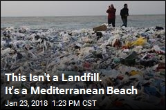 This Isn&#39;t a Landfill. It&#39;s a Mediterranean Beach