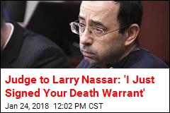 Larry Nassar Gets Up to 175 Years for Abuse