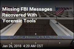 Justice Department: Missing FBI Texts Have Been Recovered