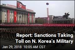 Report: Sanctions Taking Toll on N. Korea&#39;s Military