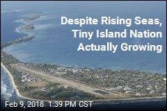 Despite Rising Seas, Tiny Island Nation Actually Growing