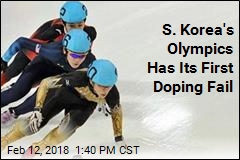 S. Korea&#39;s Olympics Has Its First Doping Fail