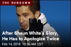 After Shaun White&#39;s Glory, He Has to Apologize Twice