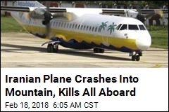 Iranian Plane Crashes Into Mountain, Kills All 66 Aboard