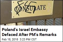 Swastiskas Scrawled on Polish Embassy in Israel