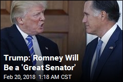 Trump Endorses Romney for Senate