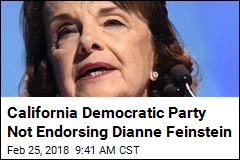 California Democratic Party Not Endorsing Dianne Feinstein