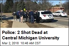 Police: 2 Shot Dead at Central Michigan University