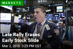 Late Rally Erases Early Stock Slide