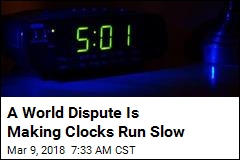 A World Dispute Is Making Clocks Run Slow