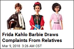 Relatives Complain About Frida Kahlo Barbie