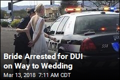 Cops: Impaired Bride Crashed on Way to Wedding