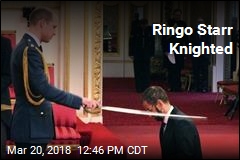 Ringo Starr Knighted