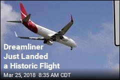 Dreamliner Just Landed a Historic Flight