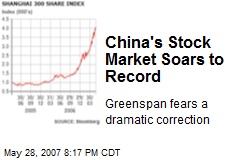 China's Stock Market Soars to Record