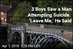 3 Boys Saw a Man Trying to Hang Himself. They Grabbed Him