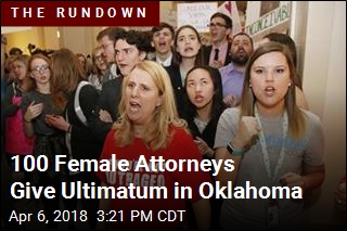 100 Female Attorneys Give Ultimatum in Oklahoma