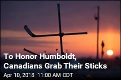 To Honor Humboldt, Canadians Grab Their Sticks
