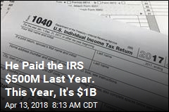 One American Actually Owes the IRS $1 Billion