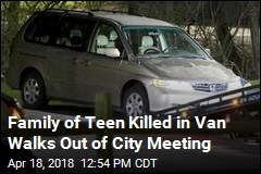 Councilman &#39;Crossed the Line&#39;: Family of Teen Killed in Van