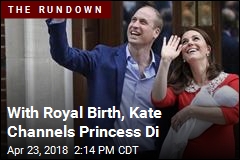 With Royal Birth, Kate Channels Princess Di