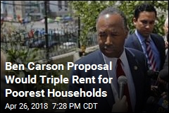 Ben Carson Proposal Would Triple Rent for Poorest Households